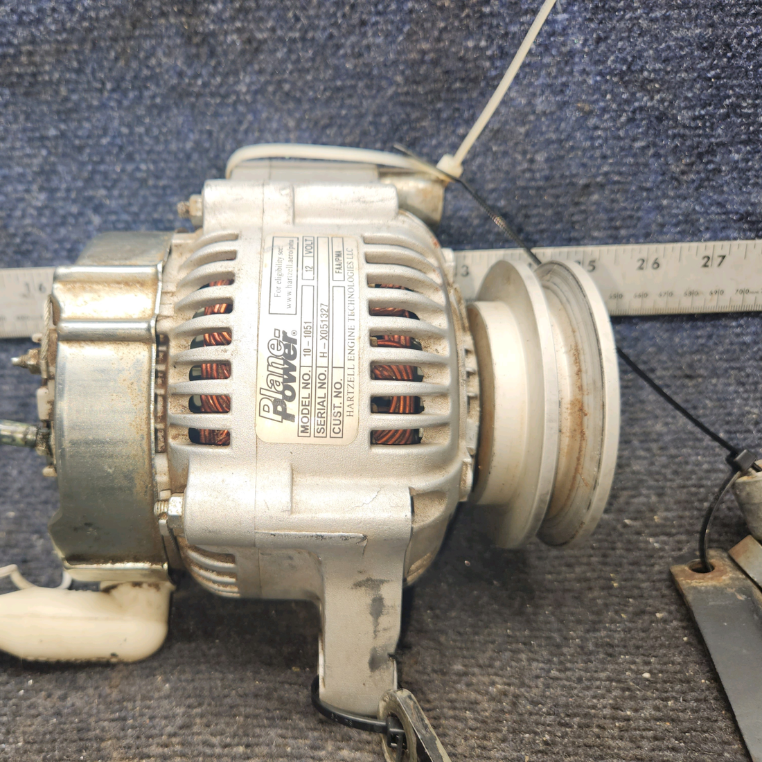 Used aircraft parts for sale, 10-1051 Plane Power 10-1051 Piper PA28-161 Engine Alternator Kit – 12 Volts