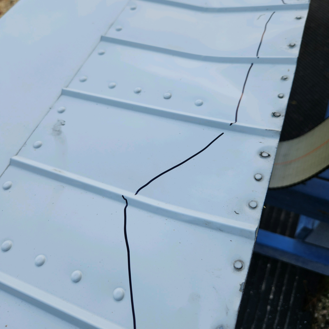 Used aircraft parts for sale, 69-160005-43 Beechcraft C23 SUNDOWNER FLAP ASSEMBLY LH "SEE PHOTOS FOR DETAILS"