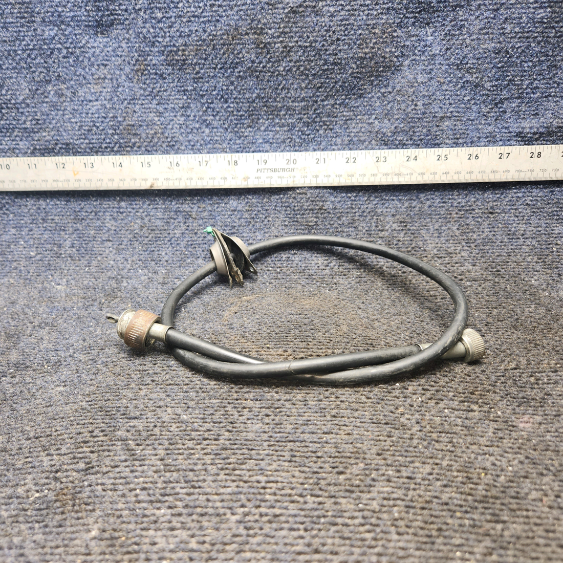 Used aircraft parts for sale, 486-576 Piper PA28-161 shaft tachometer -  32 1/2”