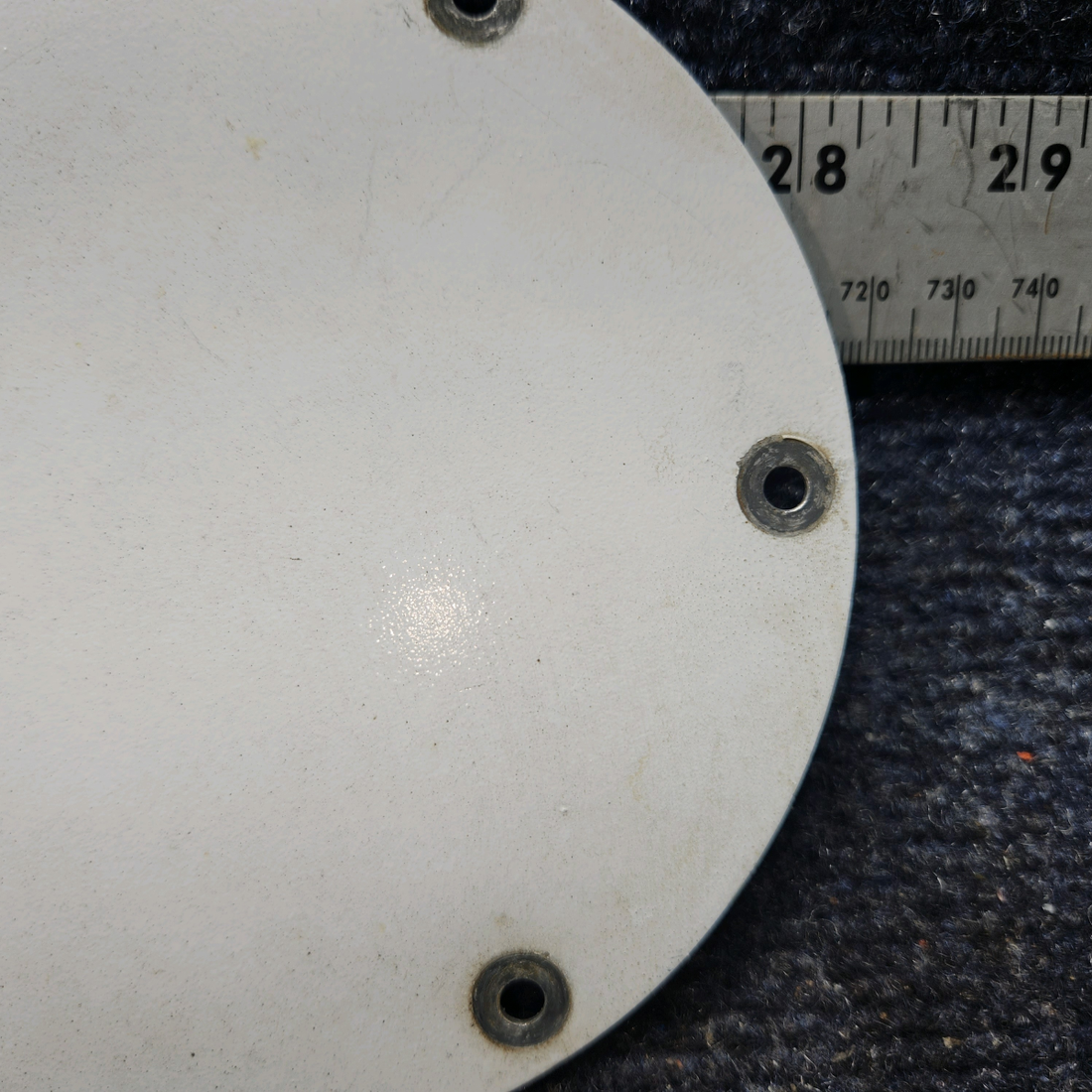 Used aircraft parts for sale, 62109-000 Piper PA28-161 Wing Access Hole Cover