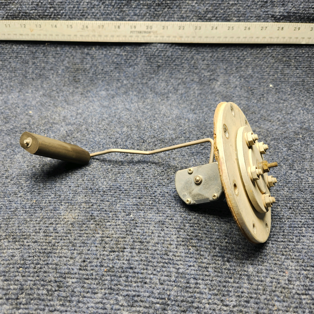Used aircraft parts for sale, 169-380066-4 Beechcraft C23 SUNDOWNER FUEL LEVEL TRANSMITTER W/ ADAPTER