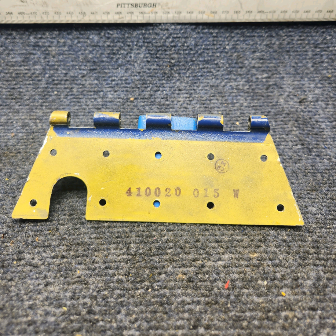 Used aircraft parts for sale, 410020-015 Mooney M20K HINGE HORIZONTAL ASSEMBLY