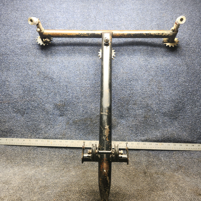 Used aircraft parts for sale, 62703-033 piper PA-28-181 Control Column Tee Bar Assembly