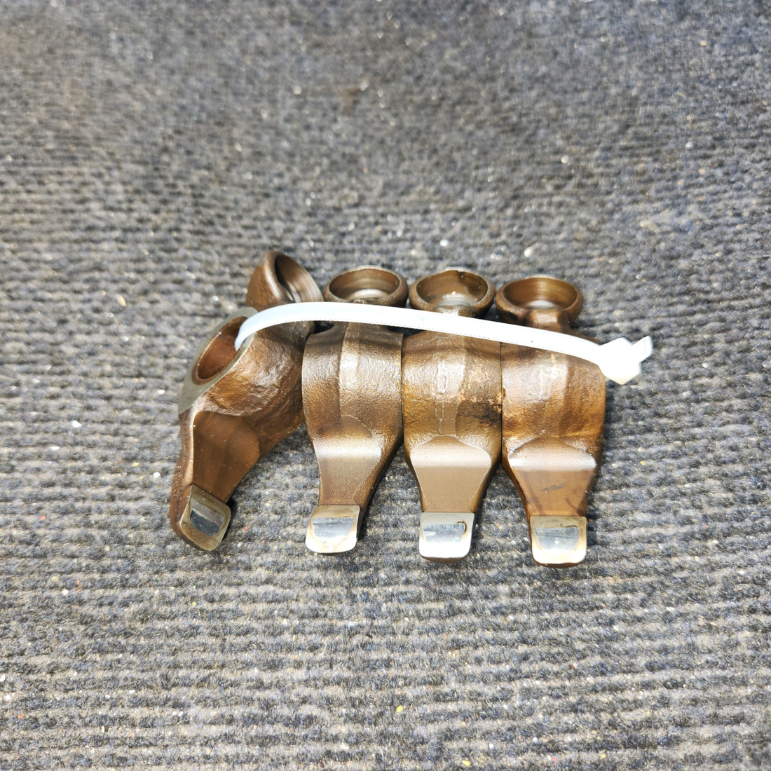 Used aircraft parts for sale, 69443 Lycoming O-320-D3G Piper PA28-161 Rocker Arm Assembly, Intake – Set of 4