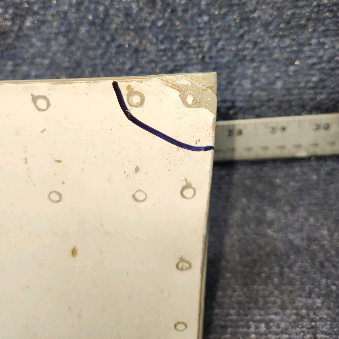 Used aircraft parts for sale, 2452016-1 Cessna 172RG Cowl Flap Assy L/H