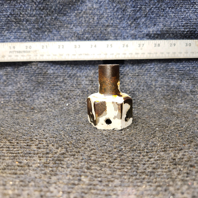 Used aircraft parts for sale, 0441130-2 Cessna 172E Main Gear Axle Fairing Nut (Steel)(Length: 2.375")