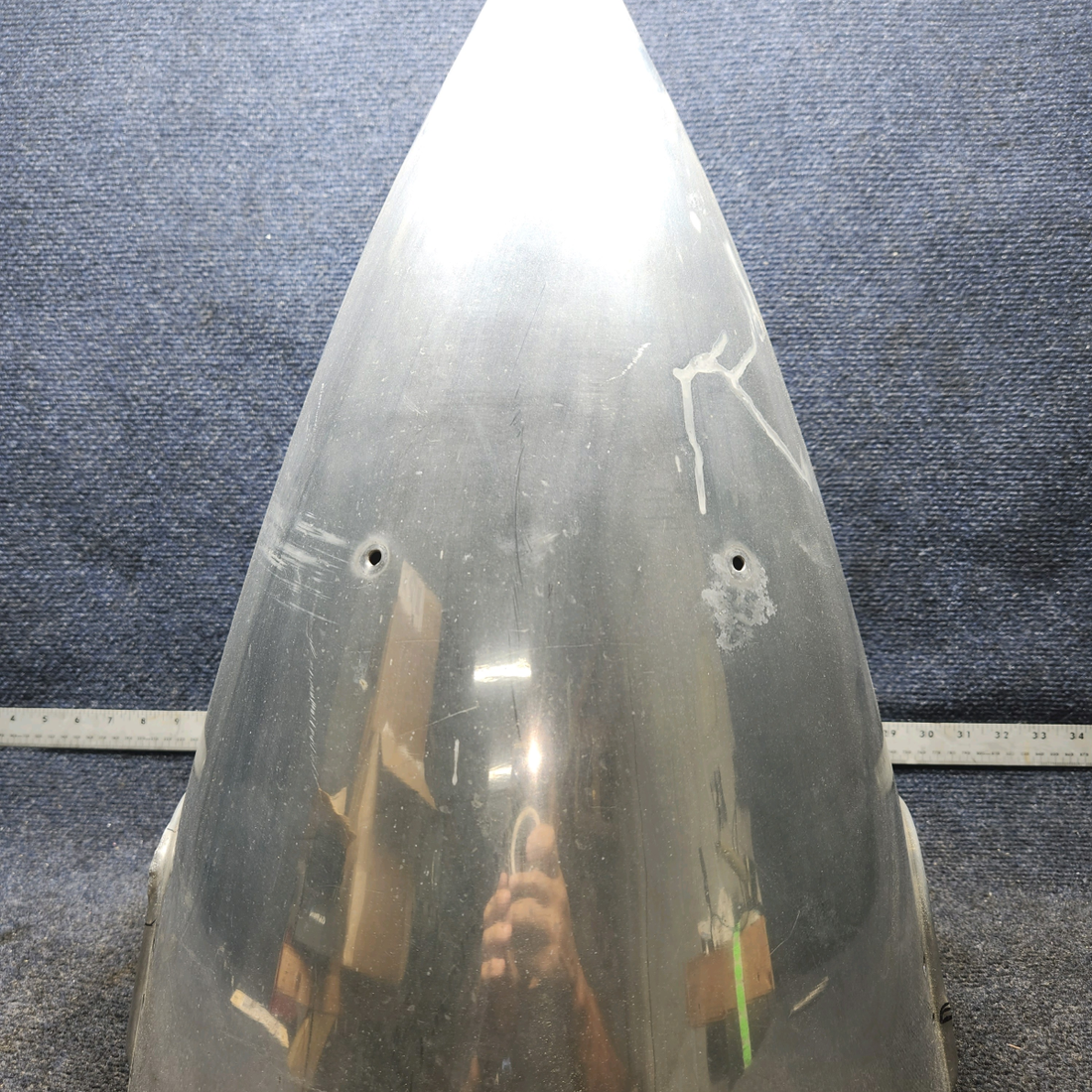 Used aircraft parts for sale, 680031-515 Mooney M20J Spinner Assy - Polished