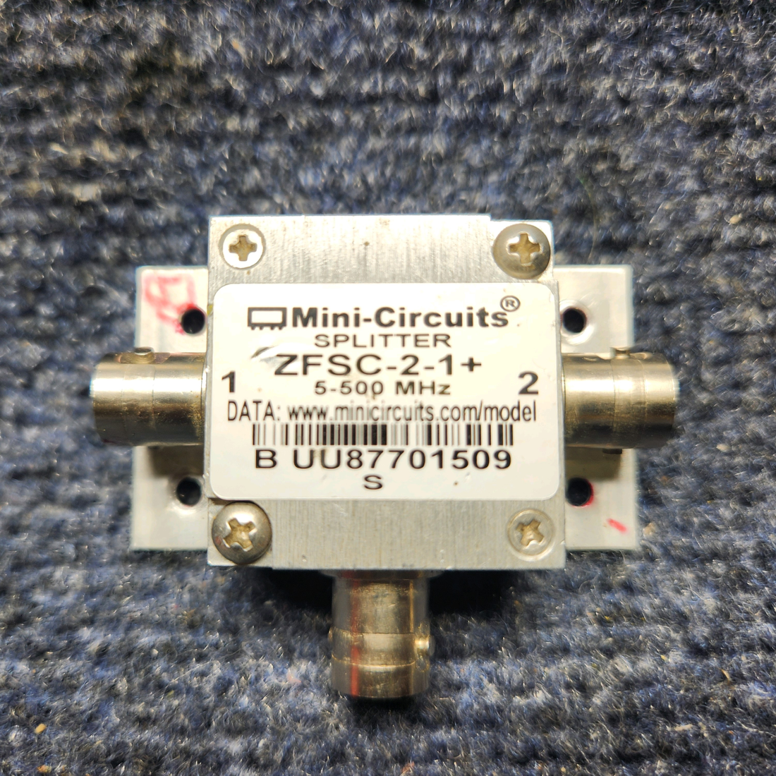 Used aircraft parts for sale, ZFSC-2-1-S+ PIPER PA-24-250 Mini-Circuits  Splitter