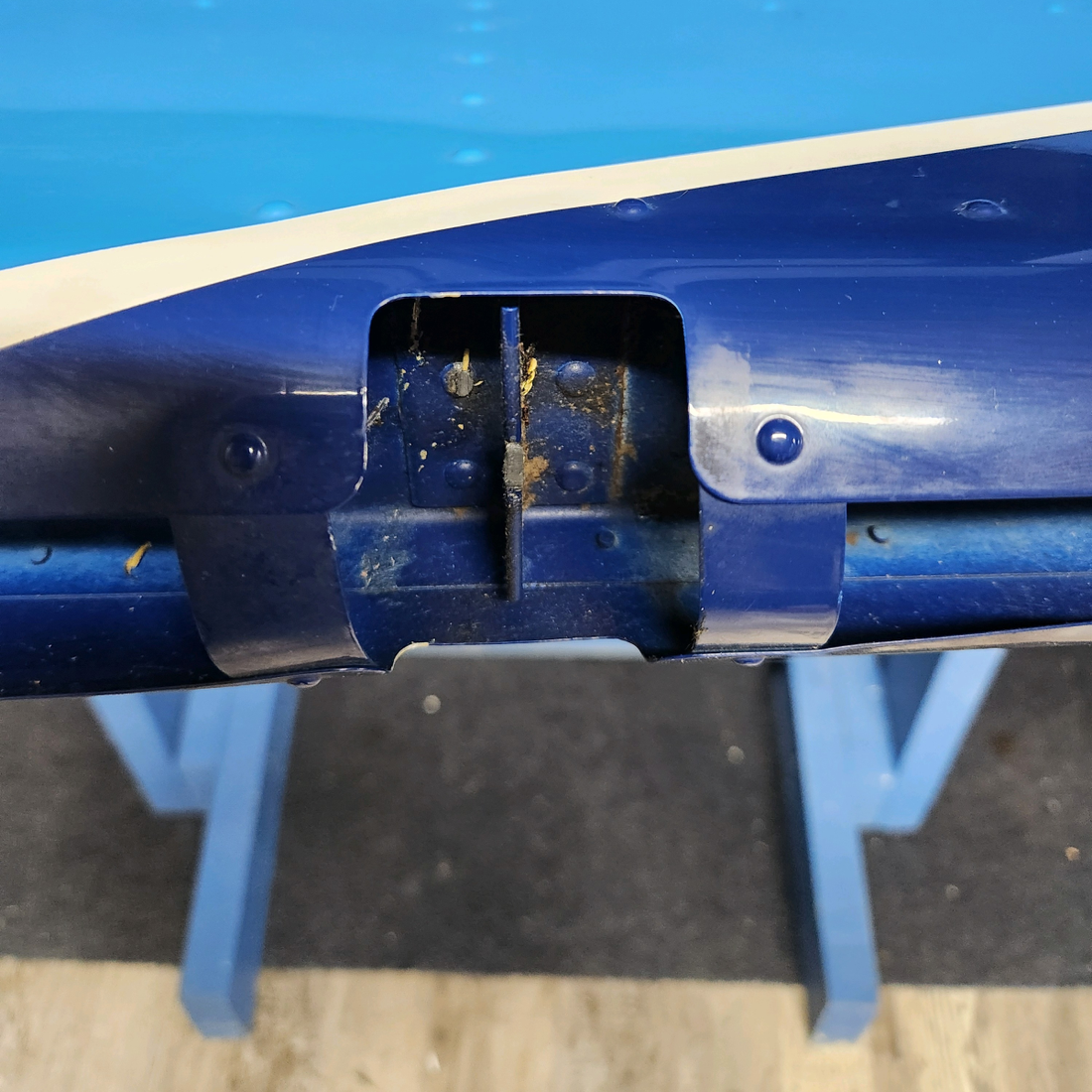 Used aircraft parts for sale, 169-640000-603 Beechcraft C23 SUNDOWNER RUDDER ASSY W/ LIGHT- ADAPTER