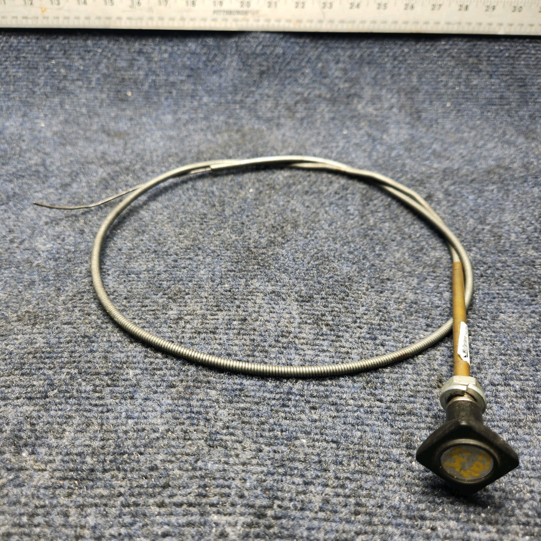 Used aircraft parts for sale, S1230-15 CESSNA C172RG CARBURETOR HEAT CONTROL CABLE L: 46"