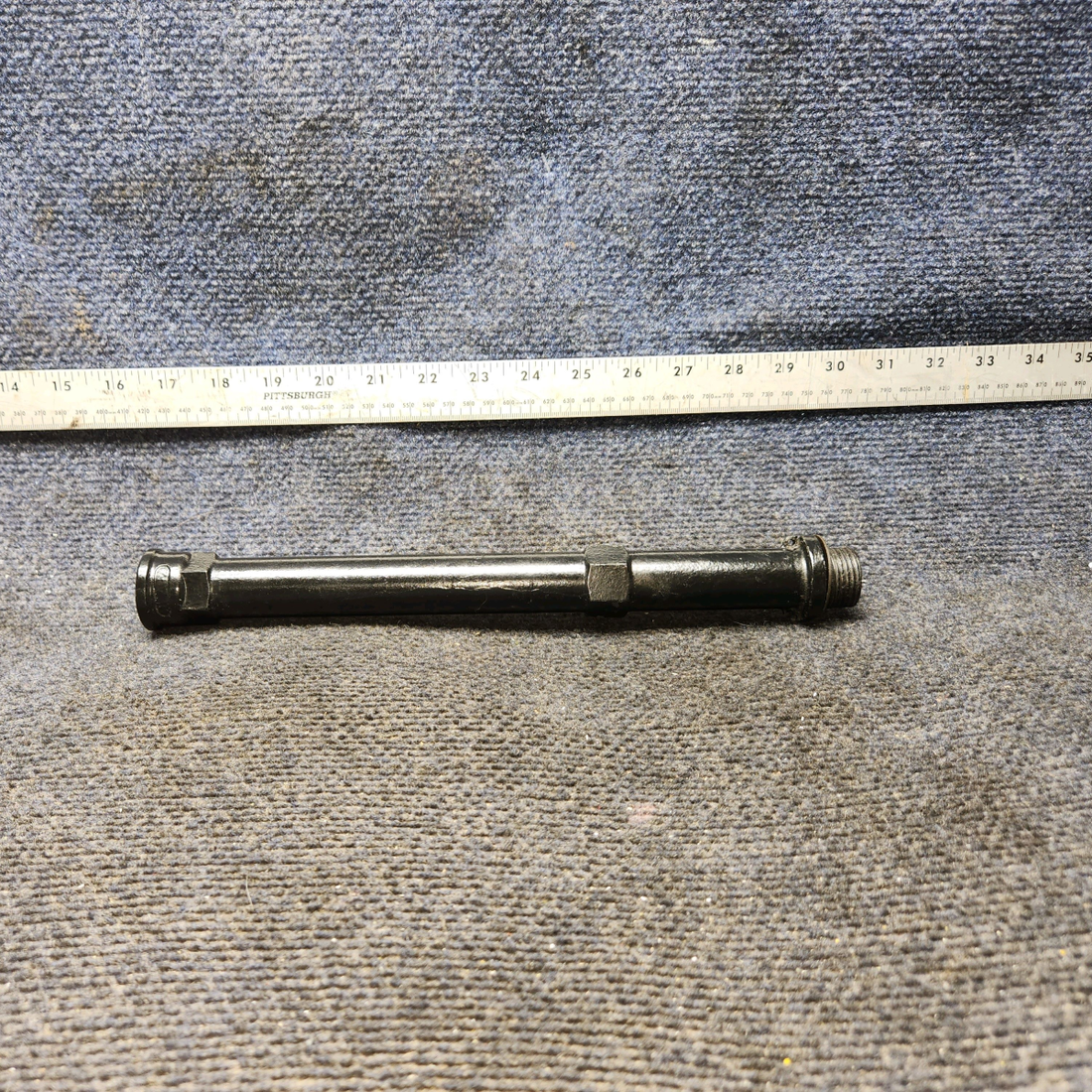 Used aircraft parts for sale, 75736 Lycoming O-320 Piper PA28-161 Oil Level Dipstick Tube – Length 12.25"