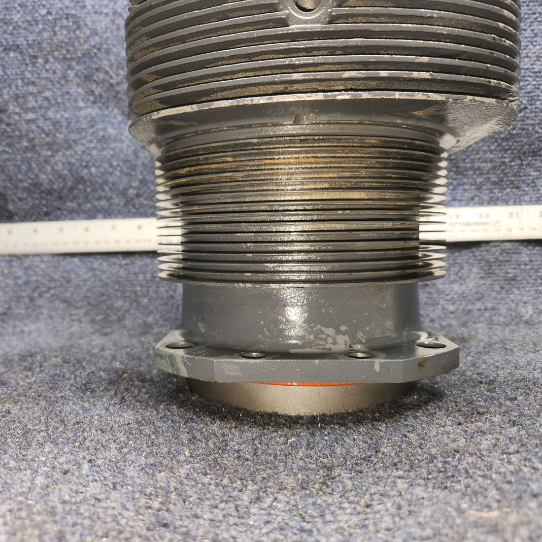 Used aircraft parts for sale, LW12416 Lycoming CESSNA 172K CYLINDER WIDE DECK USED IN O-320 SERIES CHROME -10 HRS ONLY