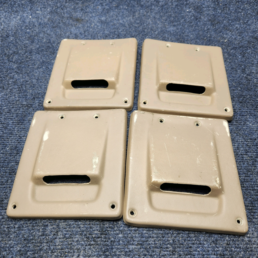Used aircraft parts for sale, 8769516 Beechcraft C23 SUNDOWNER SHOULDER HARNESS COVER "PRICE PER EACH"