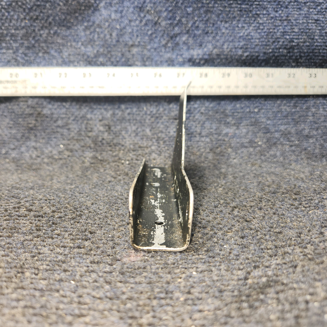 Used aircraft parts for sale, 69318-000 Piper PA28-161 Rudder Trim Channel Bracket