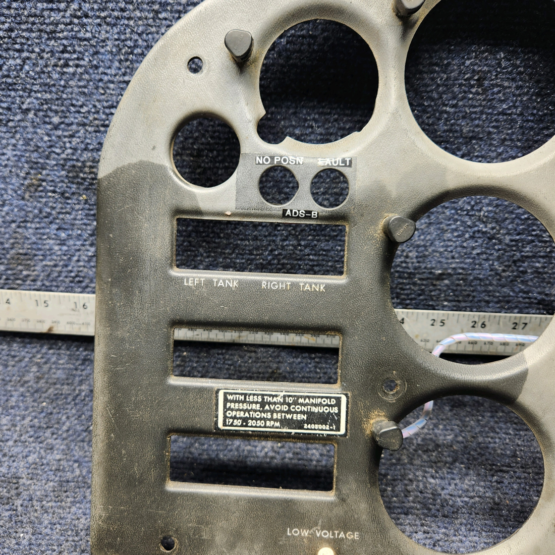Used aircraft parts for sale, 2413120-3 Cessna 172RG Cover Assy-Post Lighted R/H