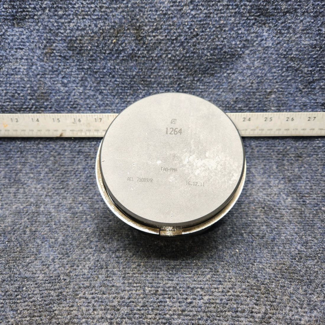 Used aircraft parts for sale, LW12416 Lycoming CESSNA 172K CYLINDER WIDE DECK USED IN O-320 SERIES CHROME -10 HRS ONLY