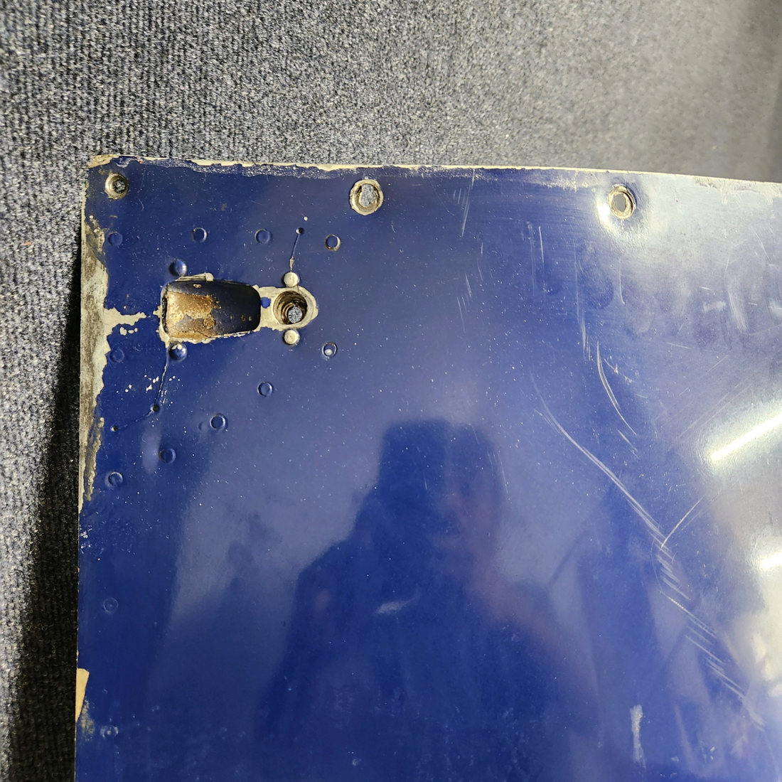 Used aircraft parts for sale, 62217-000 PIPER PA28-140 COMPLETE ENGINE BOTTOM COWL ASSY