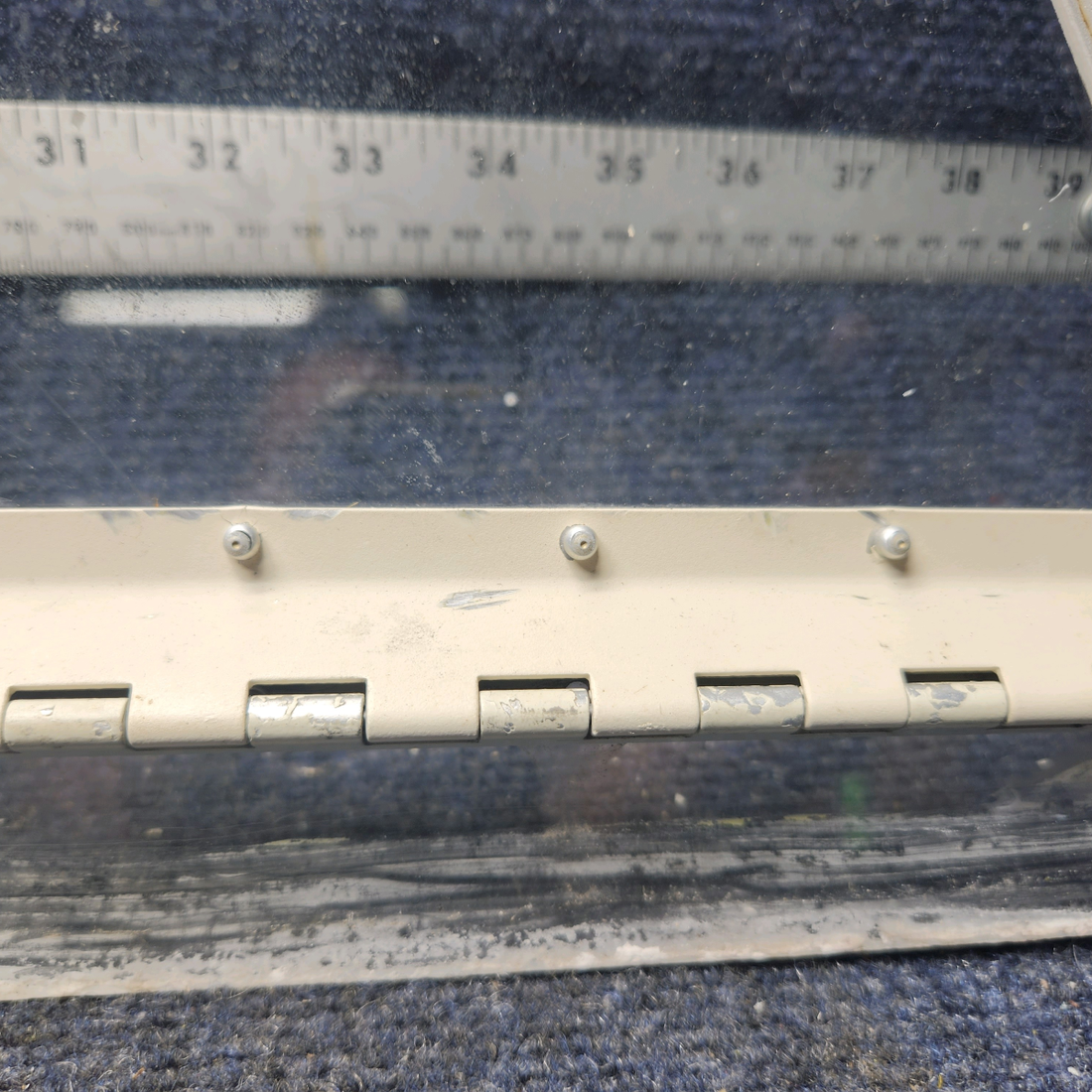 Used aircraft parts for sale, 65826-005 Piper PA28-161 Window Front Left Assembly with Storm Window