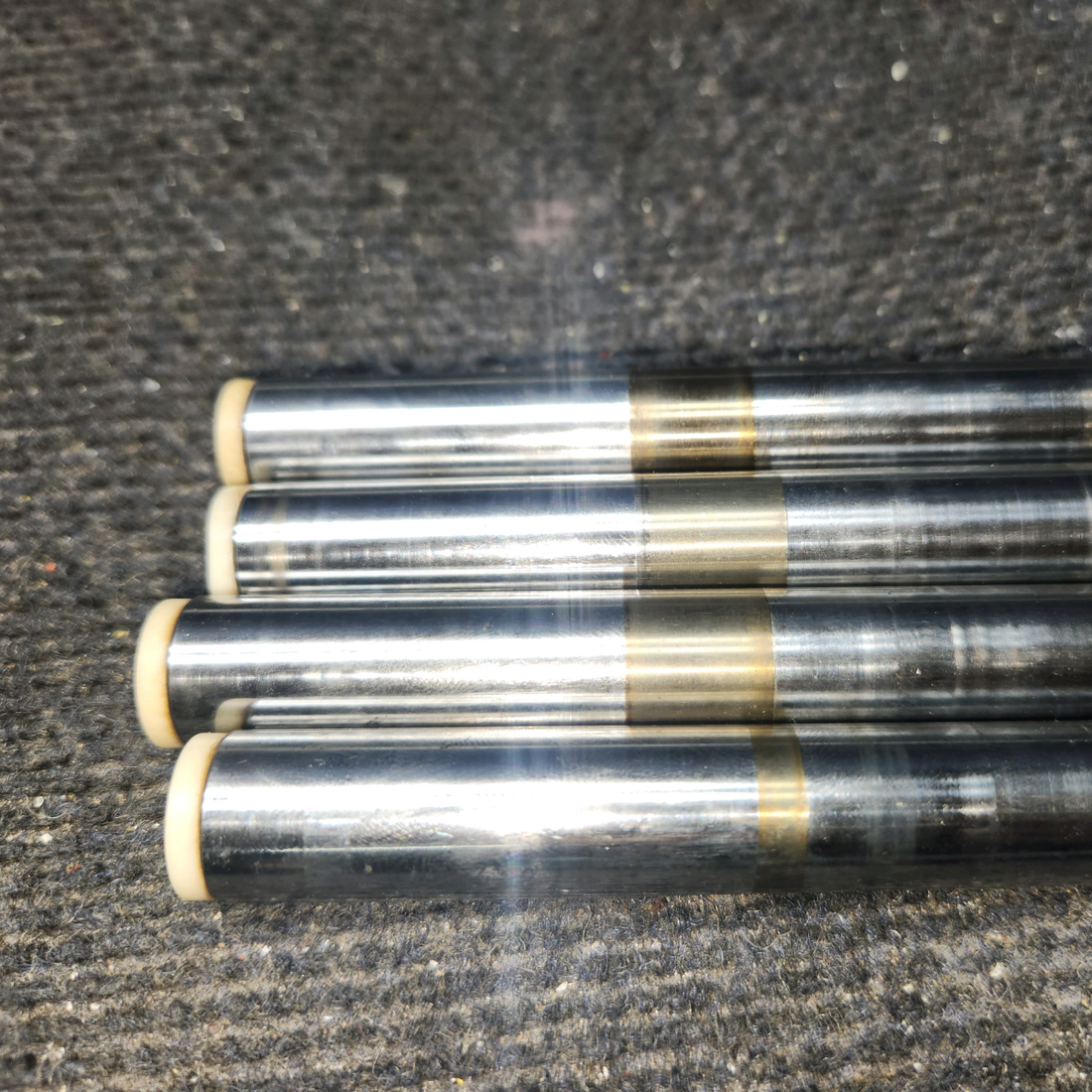 Used aircraft parts for sale, LW-13790 Lycoming O-320-D3G Piper PA28-161 Rocker Valve Shaft with Button – Set of 4