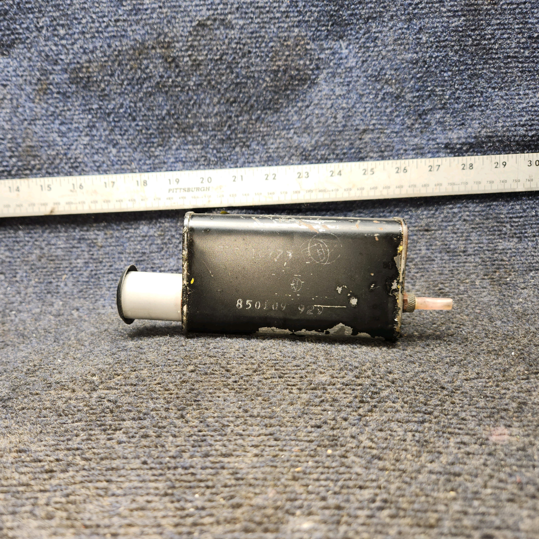 Used aircraft parts for sale, 850109-029 Mooney M20J Hydraulic Brake Reservoir Assembly