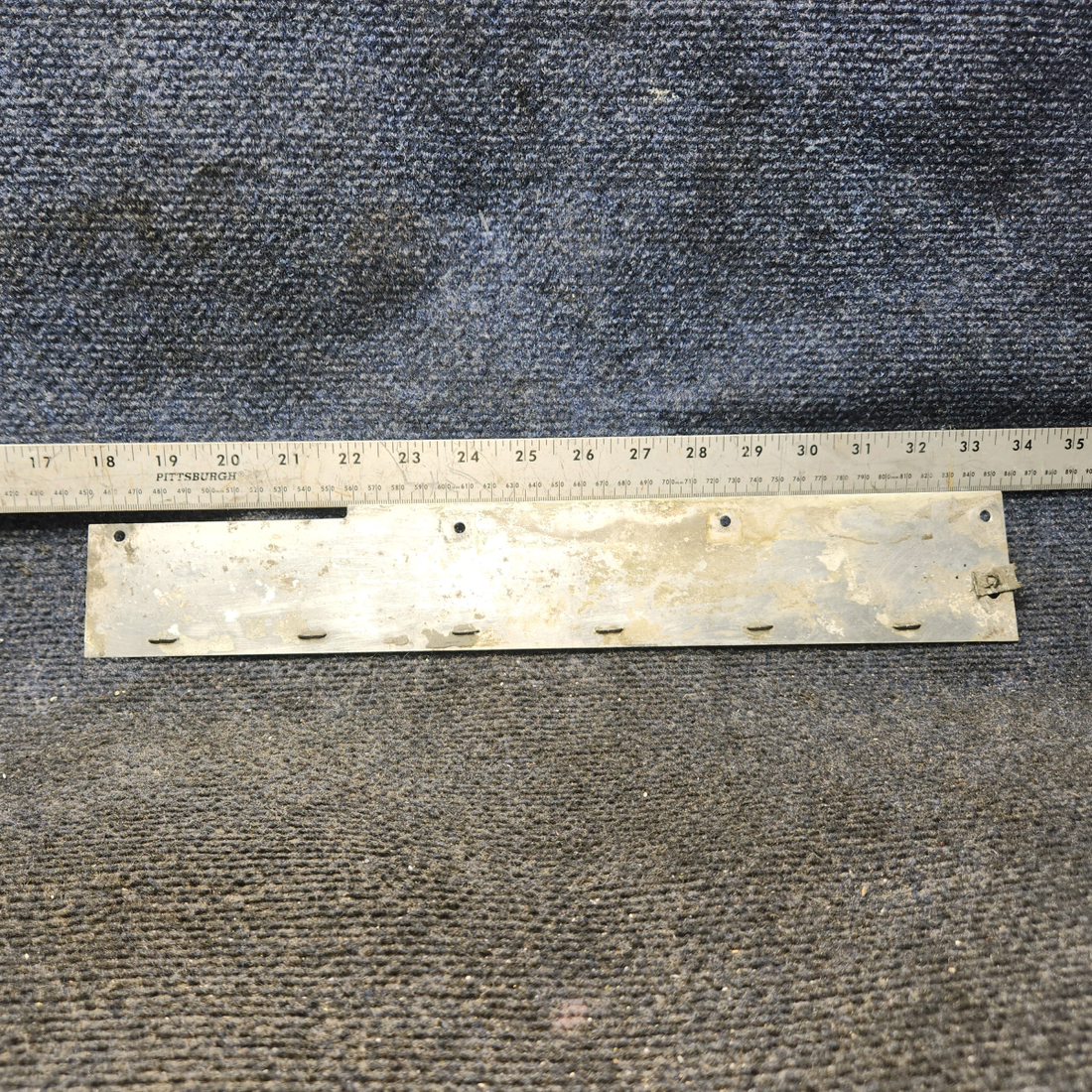 Used aircraft parts for sale, 67723-000 Piper PA28-161 Wing Access Plate Aft Assembly LH (16")
