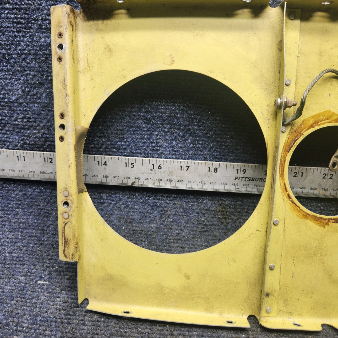 Used aircraft parts for sale, 000-110155-5 Beechcraft F33A FUEL CELL LINER SUPPORT