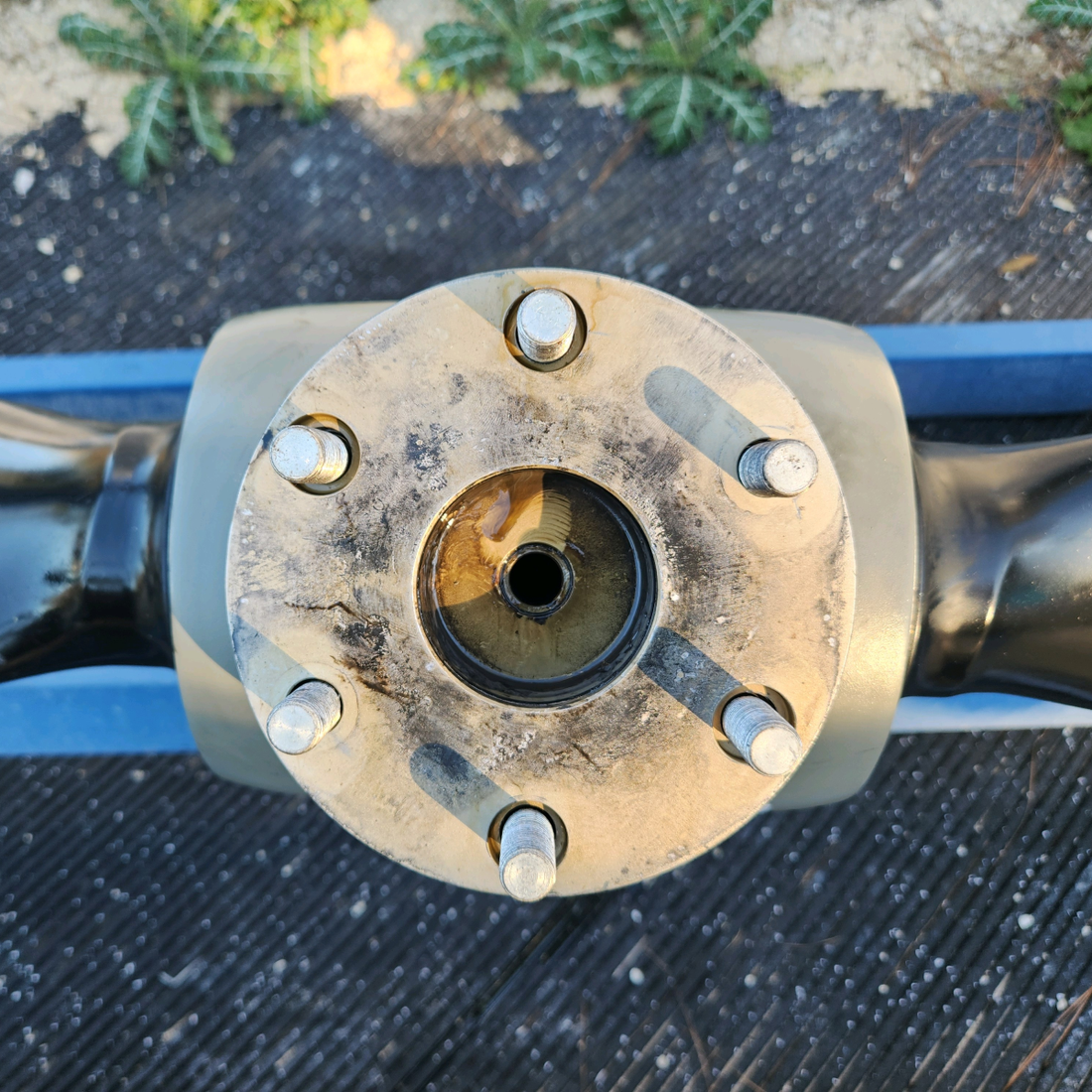 Used aircraft parts for sale, B2D34C214-B McCauley MOONEY M20J MC CAULEY PROP NEW 11/94 OVERHAUL 02/20 SPOH 60.27 HRS-MINORGOUGES IN TIPS