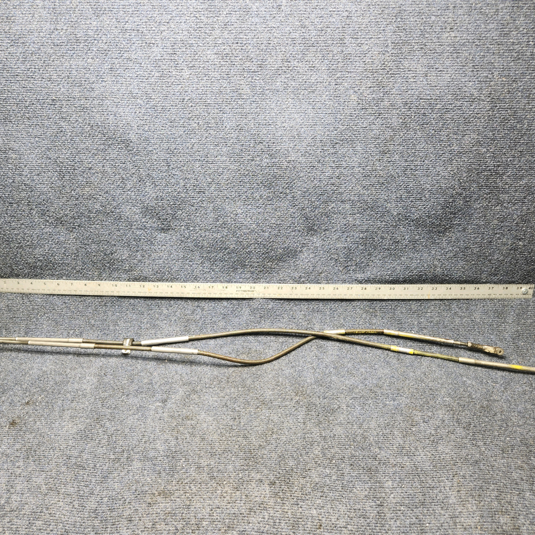 Used aircraft parts for sale, 9860058-13, 9860058-14 CESSNA C172RG COWL FLAP CONTROL CABLE ASSEMBLY LH OR RH