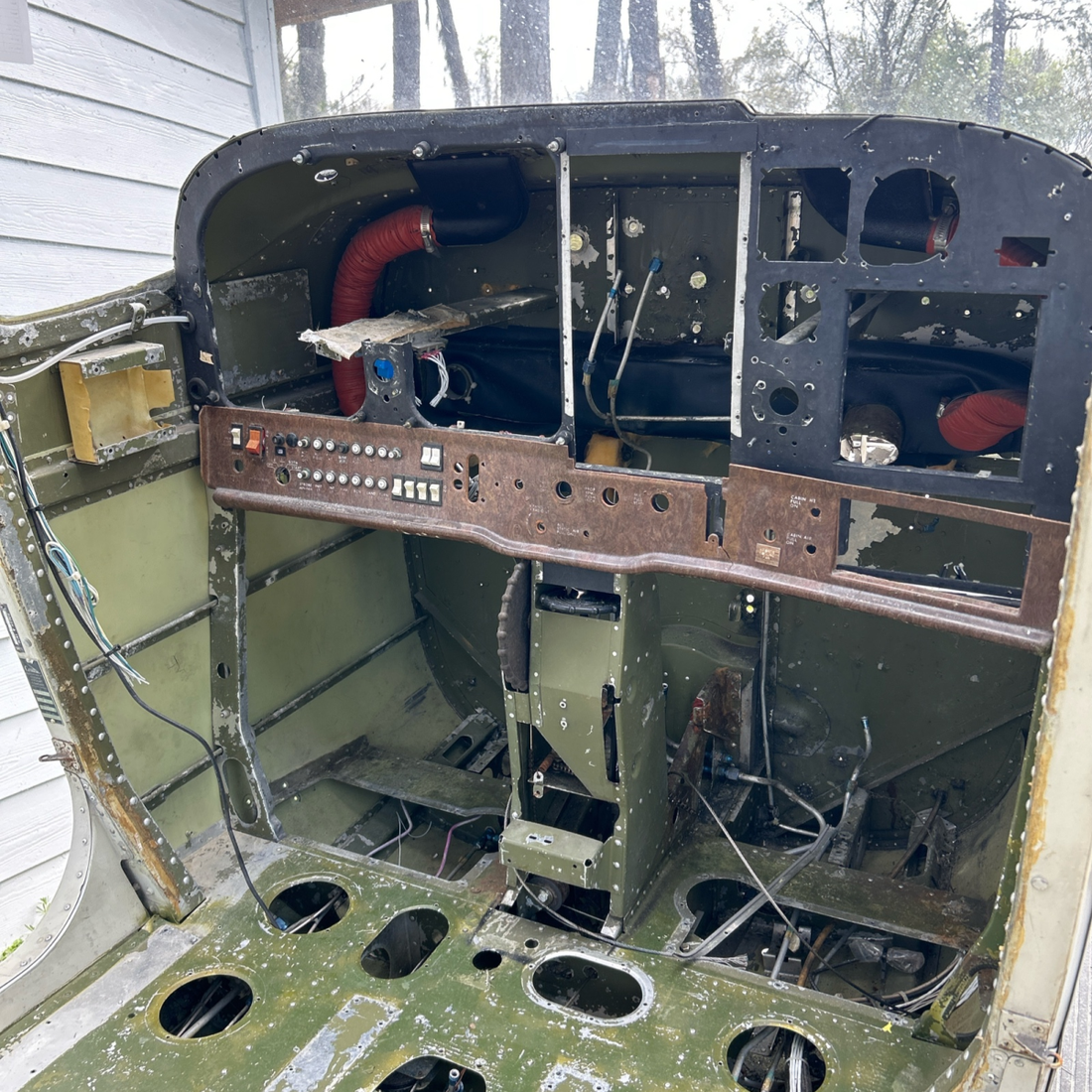 Used aircraft parts for sale, N9795B Cessna 172RG FUSSELAGE -DATA PLATE-LOOK BOOKS S/N 172RG1042