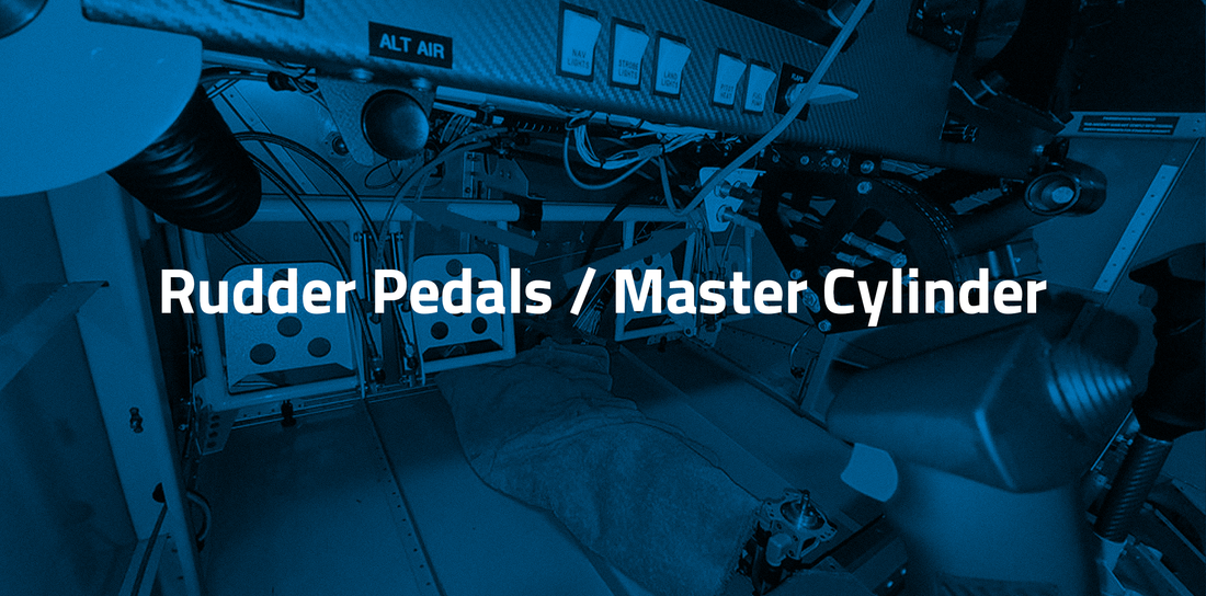 Rudder Pedals / Master Cylinder