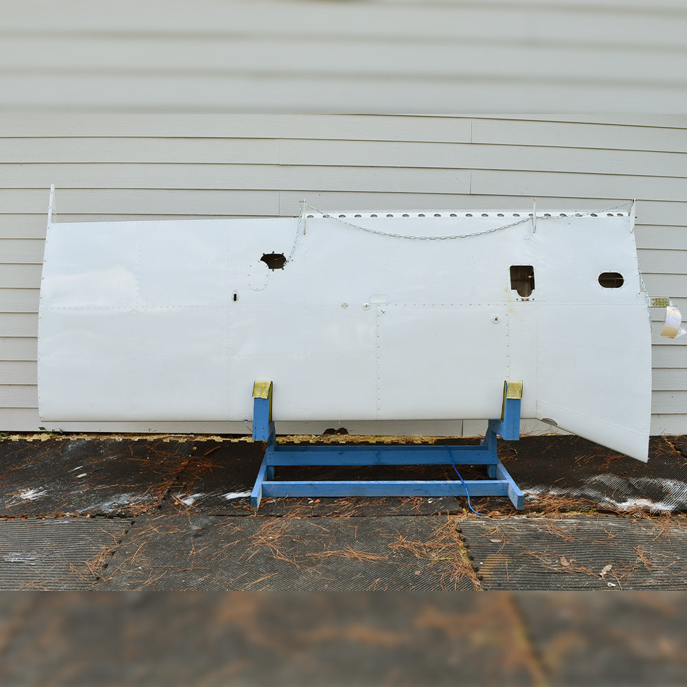 Used aircraft parts for sale 66601-004 PIPER PA-28-140 PA28-140 WING ASSY LH WITH FUEL TANK-BELCRANK-FUEL