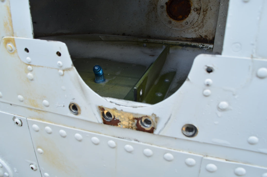 Used aircraft parts for sale 66601-004 PIPER PA-28-140 PA28-140 WING ASSY LH WITH FUEL TANK-BELCRANK-FUEL