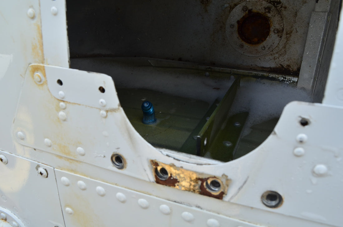 Used aircraft parts for sale 66601-004 PIPER PA-28-140 PA28-140 WING ASSY LH WITH FUEL TANK-BELCRANK-FUEL