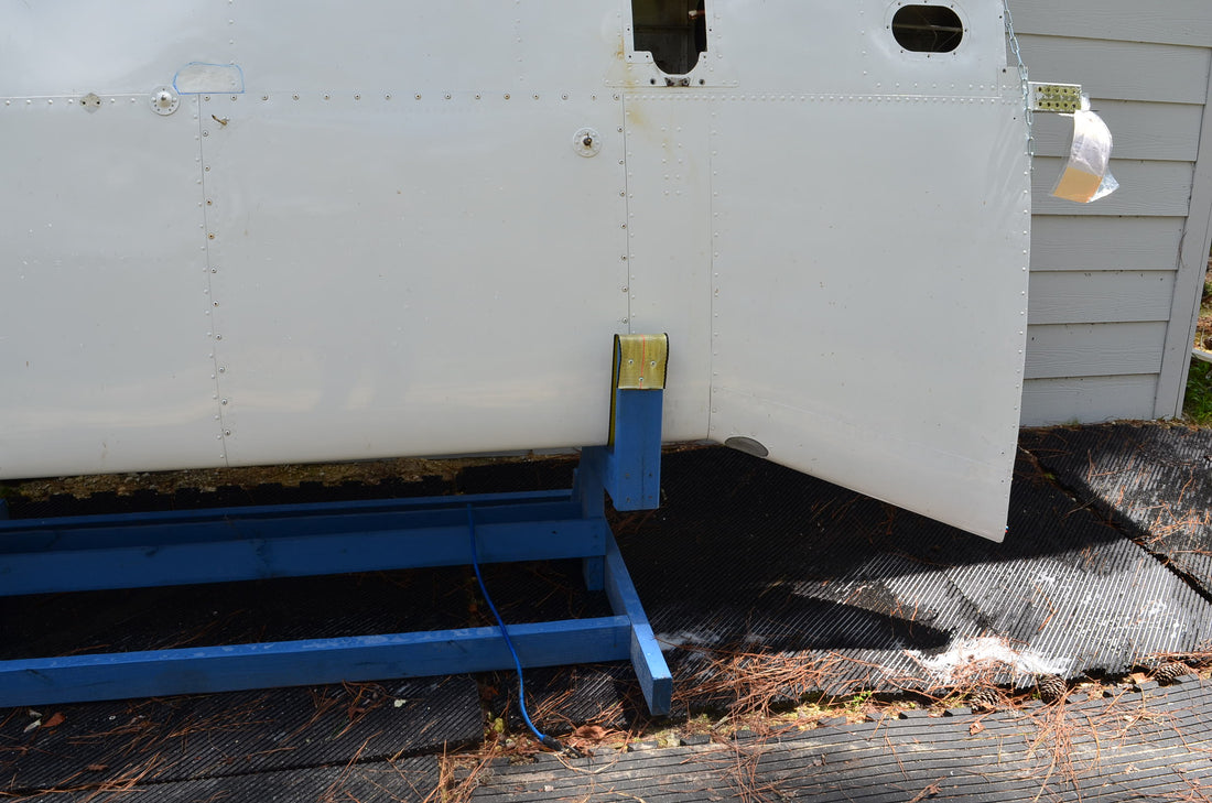 Used aircraft parts for sale 66601-004 PIPER PA-28-140 PA28-140 WING ASSY LH WITH FUEL TANK-BELCRANK-FUEL