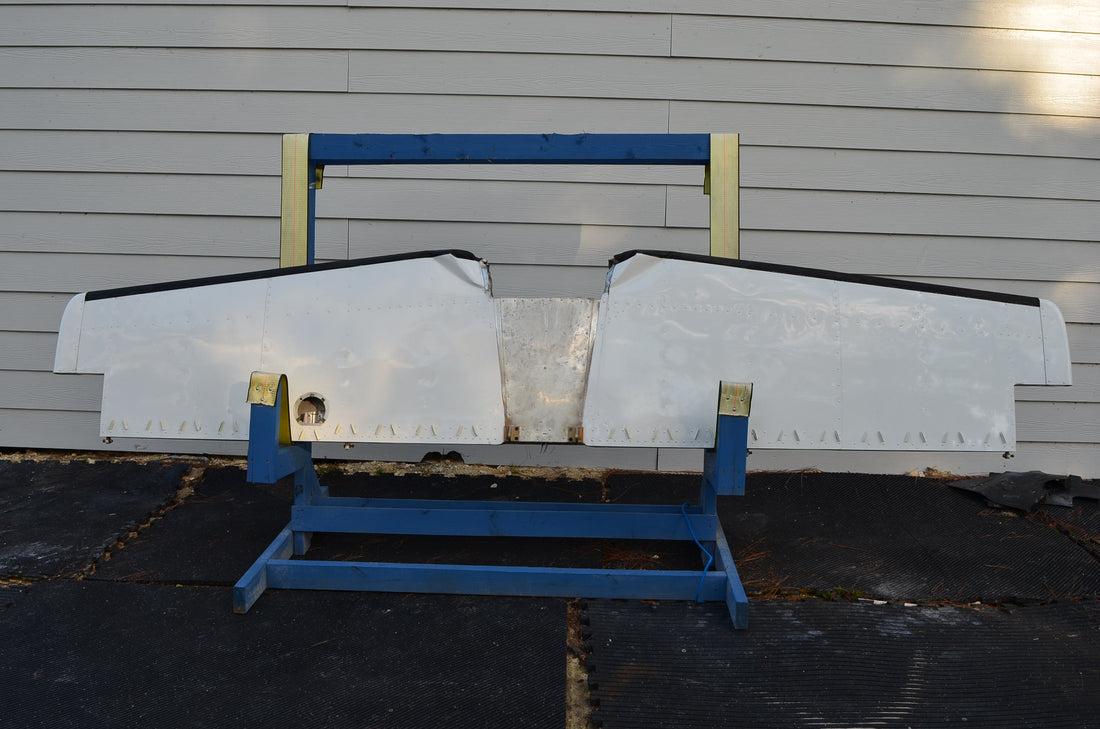 Used aircraft parts for sale 1232600-7 CESSNA C182P STABILATOR ASSY CORE HAVE DAMAGE