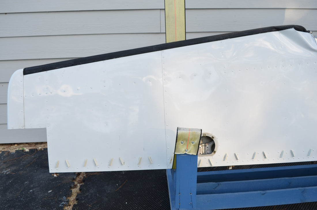 Used aircraft parts for sale 1232600-7 CESSNA C182P STABILATOR ASSY CORE HAVE DAMAGE