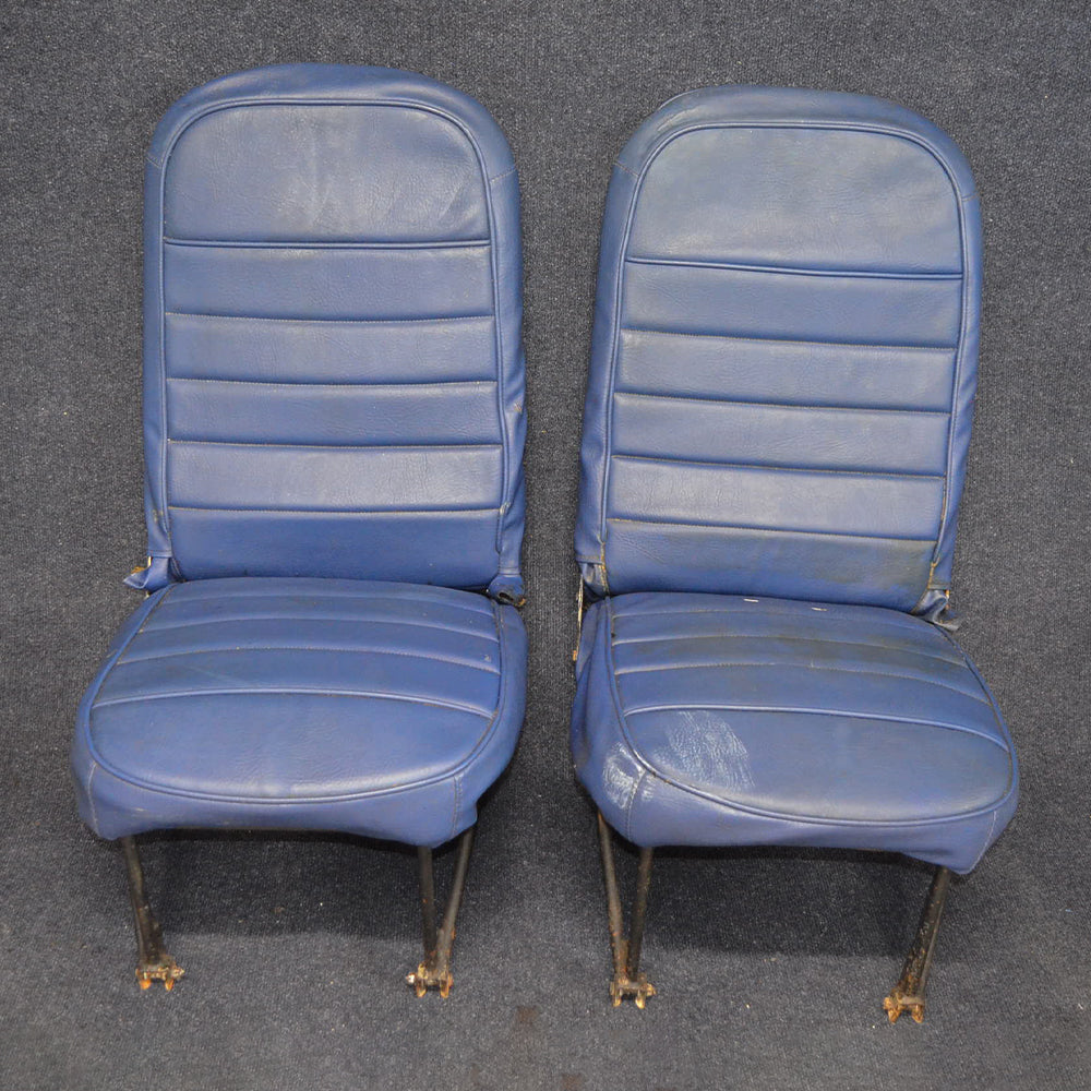 Used aircraft parts for sale SET OF SEAT PIPER PA28-140 1963 SEAT UPHOLSTERY SEAT MINUS ONE REAR