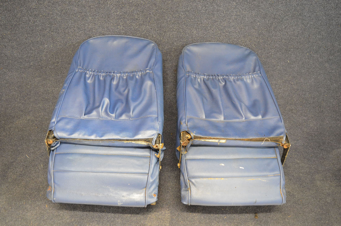 Used aircraft parts for sale SET OF SEAT PIPER PA28-140 1963 SEAT UPHOLSTERY SEAT MINUS ONE REAR