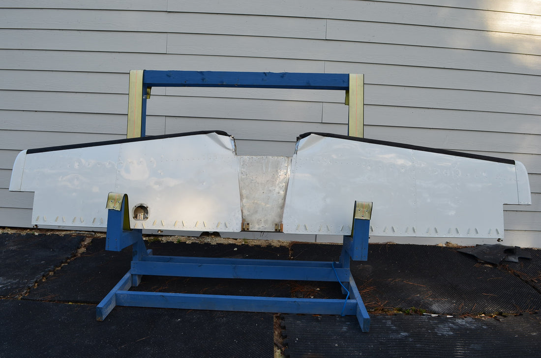 Used aircraft parts for sale 1232600-7 CESSNA C182P STABILATOR ASSY CORE HAVE DAMAGE