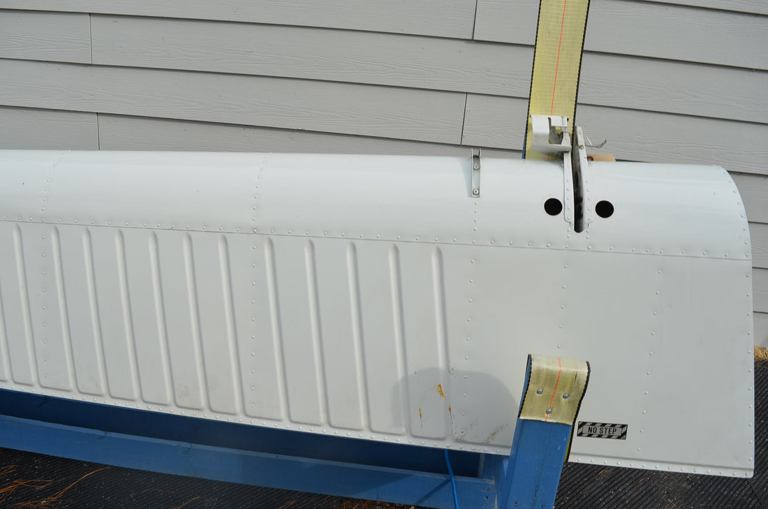 Used aircraft parts for sale 95-160000-607 BEECHCRAFT 95-B55 BEECHCRAFT FLAP ASSEMBLY LH