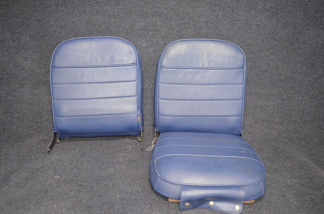 Used aircraft parts for sale SET OF SEAT PIPER PA28-140 1963 SEAT UPHOLSTERY SEAT MINUS ONE REAR