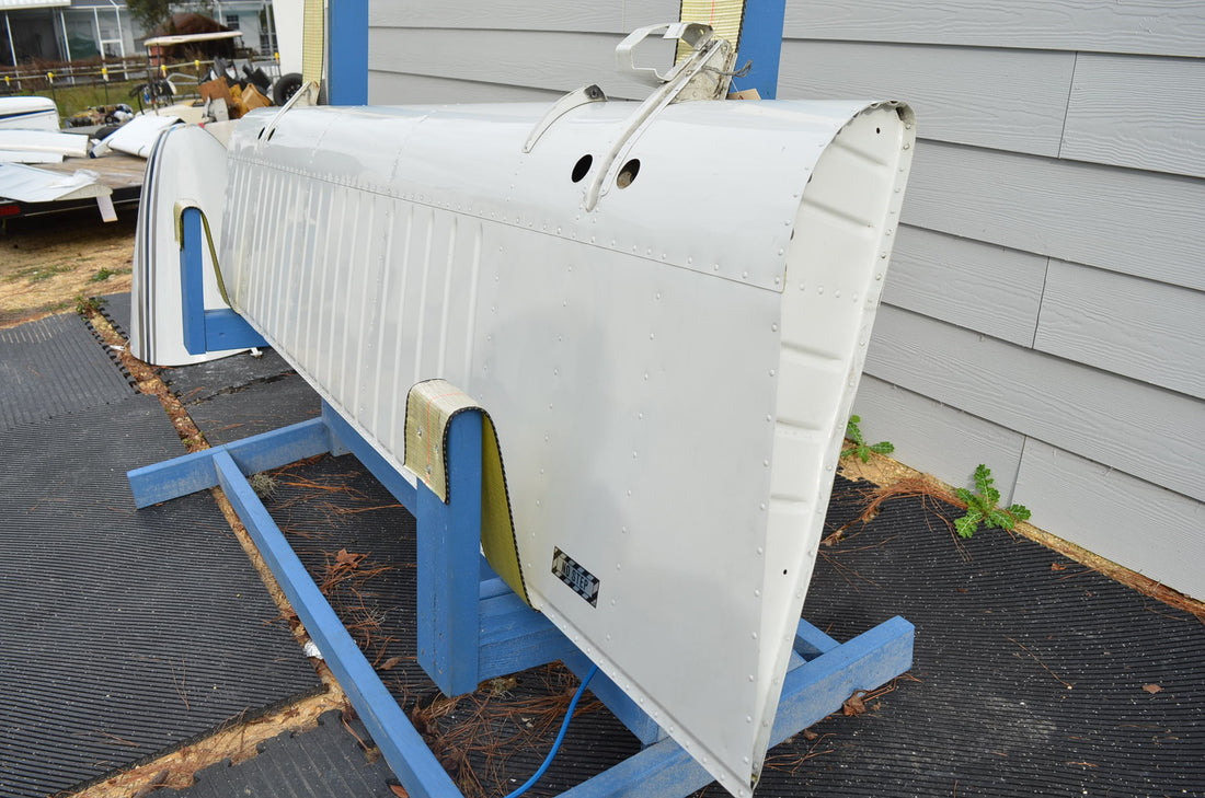 Used aircraft parts for sale 95-160000-607 BEECHCRAFT 95-B55 BEECHCRAFT FLAP ASSEMBLY LH