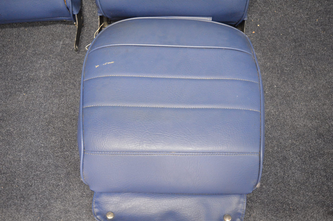 Used aircraft parts for sale SET OF SEAT PIPER PA28-140 1963 SEAT UPHOLSTERY SEAT MINUS ONE REAR