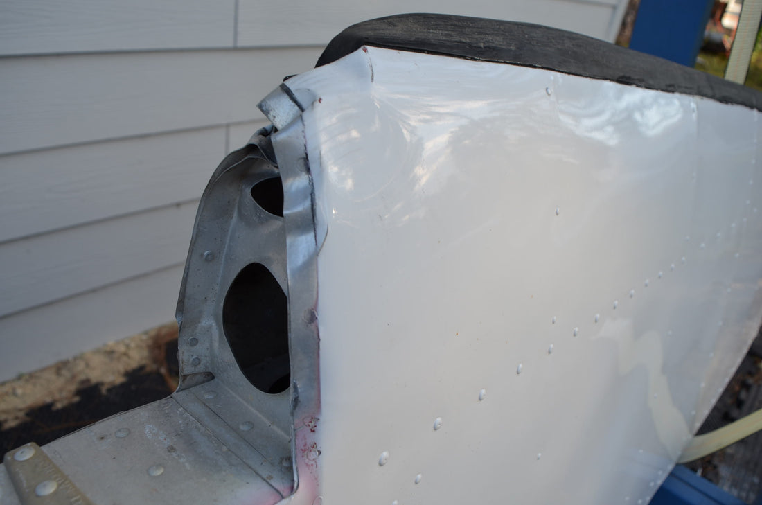 Used aircraft parts for sale 1232600-7 CESSNA C182P STABILATOR ASSY CORE HAVE DAMAGE