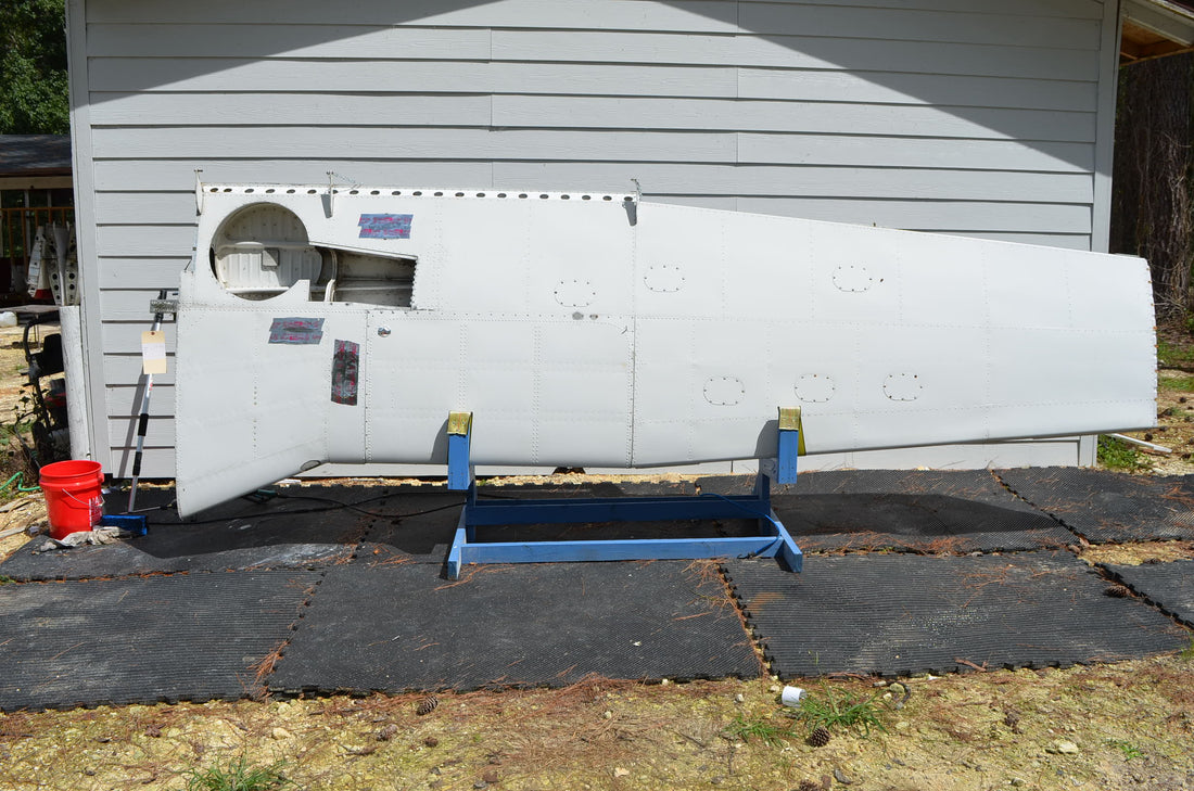 Used aircraft parts for sale 35630-989 PIPER PA28RT-201 PA28RT-201 WING ASSEMBLY RIGHT RH