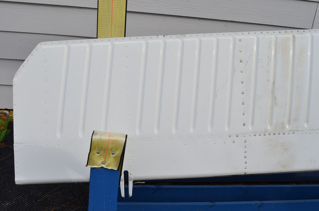 Used aircraft parts for sale 95-160000-607 BEECHCRAFT 95-B55 BEECHCRAFT FLAP ASSEMBLY LH
