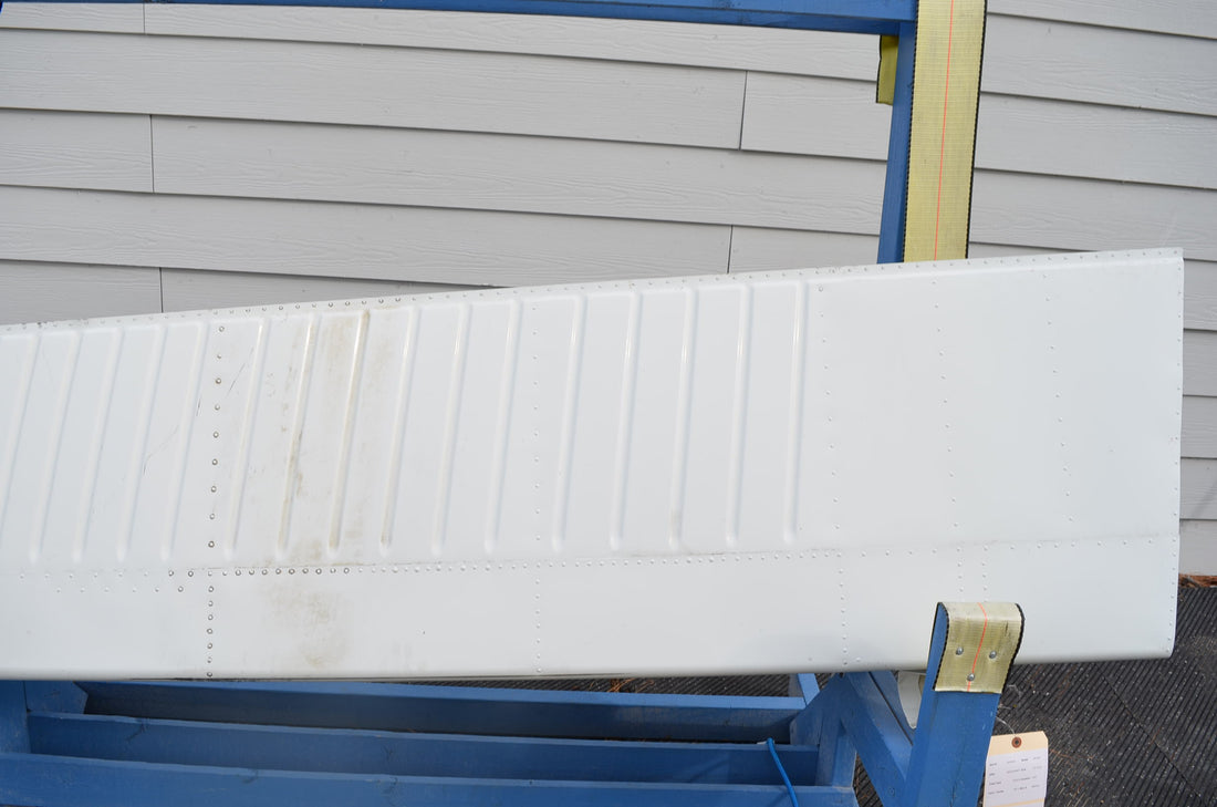 Used aircraft parts for sale 95-160000-607 BEECHCRAFT 95-B55 BEECHCRAFT FLAP ASSEMBLY LH