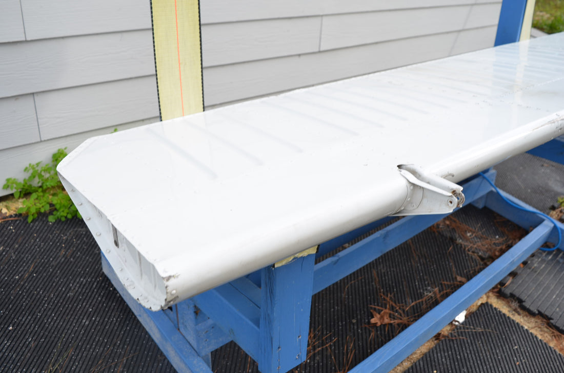Used aircraft parts for sale 95-160000-607 BEECHCRAFT 95-B55 BEECHCRAFT FLAP ASSEMBLY LH