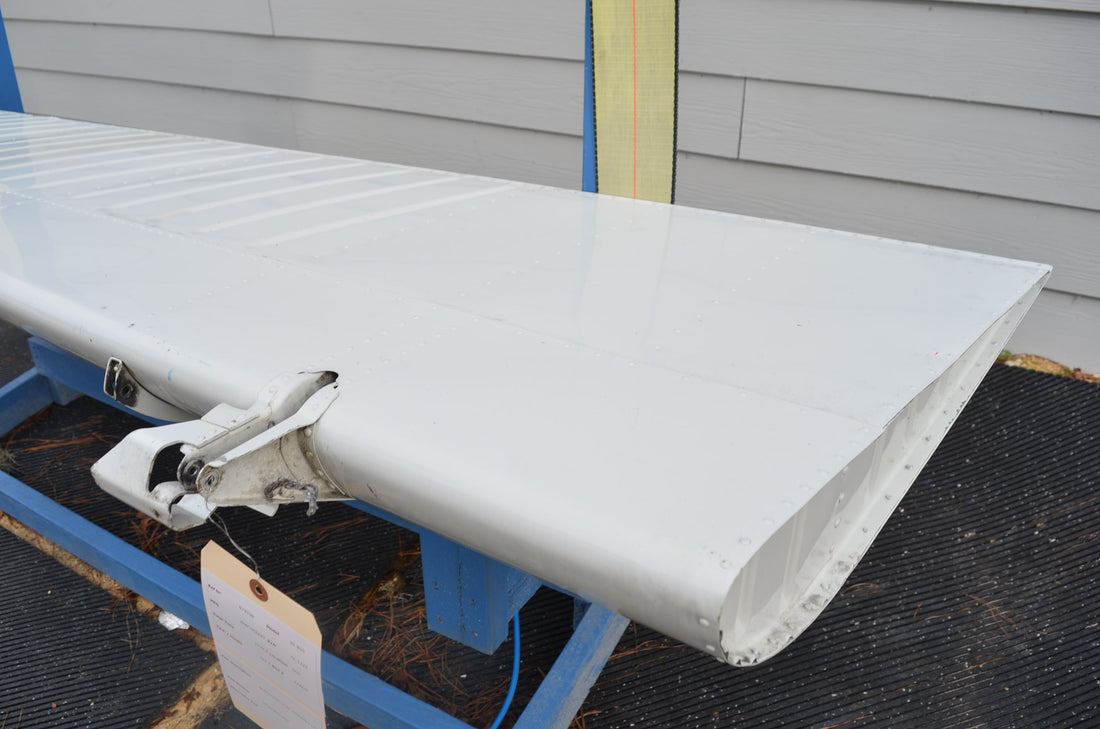 Used aircraft parts for sale 95-160000-607 BEECHCRAFT 95-B55 BEECHCRAFT FLAP ASSEMBLY LH