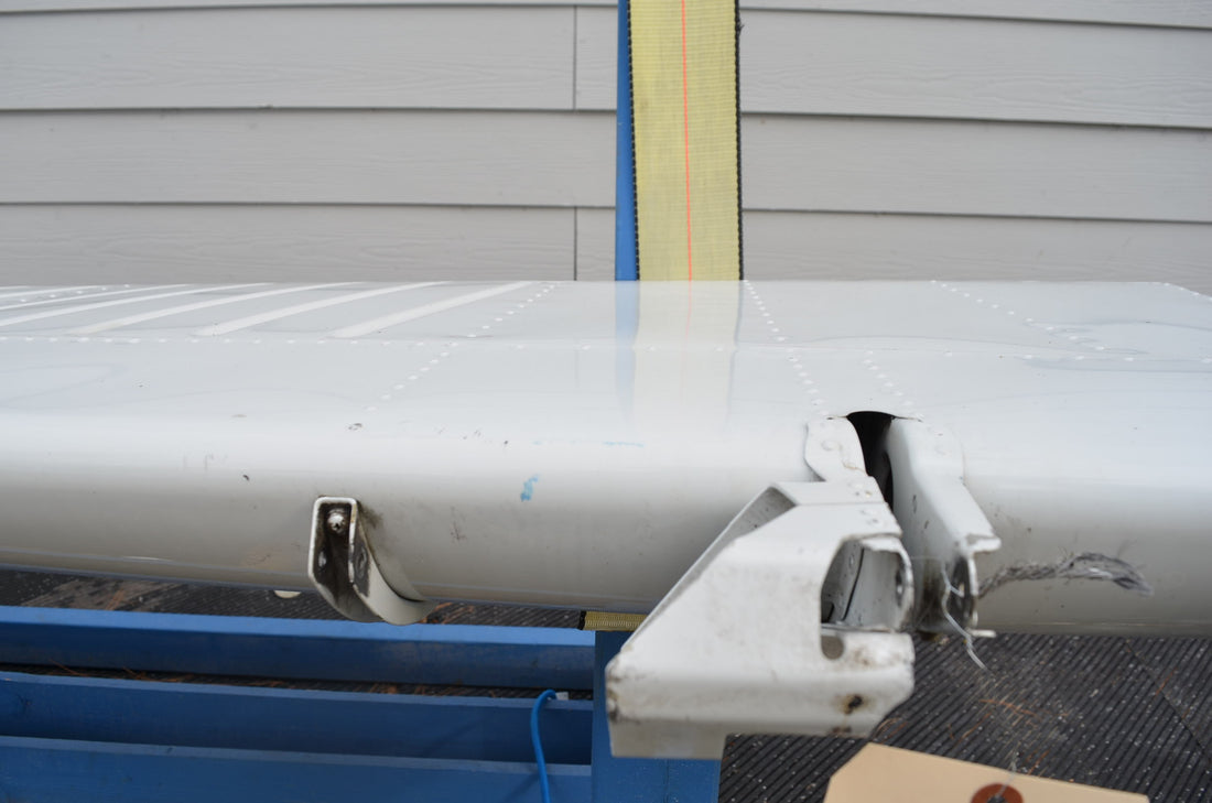 Used aircraft parts for sale 95-160000-607 BEECHCRAFT 95-B55 BEECHCRAFT FLAP ASSEMBLY LH